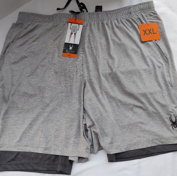 Spider Active Men's Tech Knit Short Size XXL - Picture 5 of 10